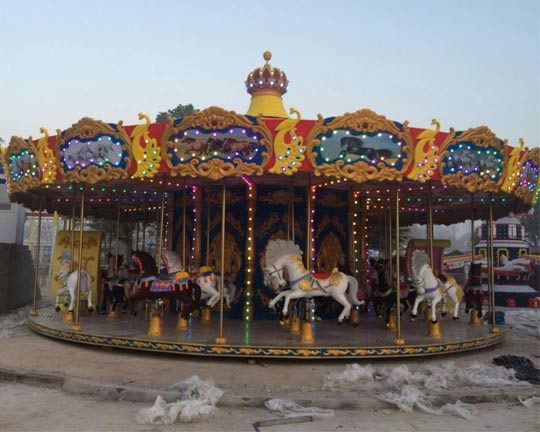 amusement park carousel
