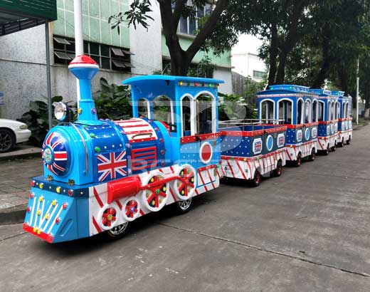 Kids amusement trains